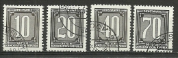 Germany; 1954 Official Stamps - Oblitérés