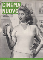 RA#38#02 Aristarco - CINEMA NUOVO N.75 /1956/SOPHIA LOREN/MIKE BONGIORNO/42^ STRADA DI NUOVA YORK - Cinéma