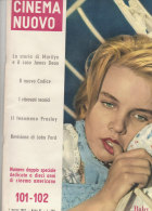 RA#38#25 Aristarco - CINEMA NUOVO N.101-102 /1957/CARROL BAKER/MARYLIN MONROE/JAMES DEAN/ELVIS PRESLEY - Cine