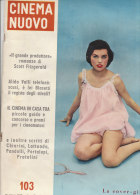 RA#38#26 Aristarco - CINEMA NUOVO N.103 /1957/ROMANZO DI SCOTT FITZGERALD/COVER-GIRL - Cinema