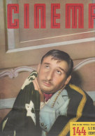 RA#39#17 CINEMA  N.144 Ottavia Vitagliano Ed.1954/RENATO RASCEL/STUDIOS METRO GOLDWYN MAYER/HITCHCOCK/MARIA FRAU - Cinema