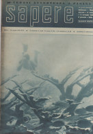 RA#40#06 SAPERE Hoepli Ed.1941/AVIAZIONE/ARCIPEL AGO DI S.BLAS/SULLO YORK A SUDA/RAILFLEX PIRELLI - Testi Scientifici