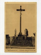 CP , 49 , MONTFAUCON , Le Calvaire, Statues De La Mission - Montfaucon