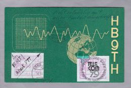 Schweiz Automatenmarken 1979-10-27 R-Karte Mit 2 X Zu# 1 IV "A4" - Automatic Stamps