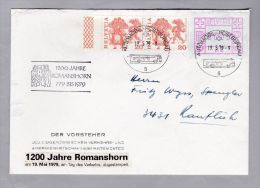 Schweiz Automatenmarken 1979-05-19 Brief Mit Zu# 1 IV "A4" - Automatenzegels