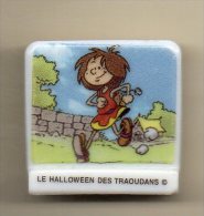 GROSSE Fève LE HALLOWEEN DES TRAOUDANS 1997 L'amour T'élèvera Au-delà Du Chêne Sacré - Strips