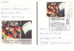 GERMANY 2006 FOOTBALL WORLD CUP GERMANY POSTCARD WITH POSTMARK  / A 07/ - 2006 – Allemagne