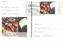 GERMANY 2006 FOOTBALL WORLD CUP GERMANY POSTCARD WITH POSTMARK  / A 11/ - 2006 – Allemagne