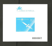 O) 1991 PORTUGAL, SATELLITE CEPT. PROOF - Essais, épreuves & Réimpressions