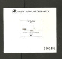 O) 1987 PORTUGAL, PROOF -BANK BORGES AND IRMAO AGENCI-ARQ. ALVARO SIZA, XF - Prove E Ristampe