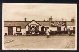 RB 982 - Early Postcard - Old Blacksmith's Shop - Gretna Green - Dumfriesshire Scotland - Dumfriesshire