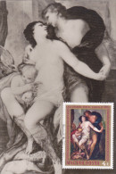 Carte Maximum HONGRIE  N°Yvert 2104 (Luca GIORDANO - Vénus, Adonis Et L'Amour) Obl Ill 1er Jour - Cartoline Maximum
