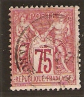Yvert 71 Obl - 1876-1878 Sage (Type I)