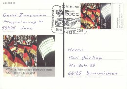 GERMANY 2006 FOOTBALL WORLD CUP GERMANY POSTCARD WITH POSTMARK  / A 23/ - 2006 – Allemagne
