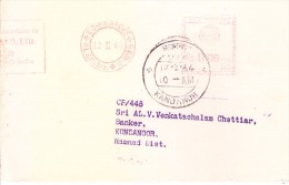 India Meter Franking With Advertisement-1964-0.06 Paise-coimbatore-peirce Leslie & Co. Ltd. - Lettres & Documents