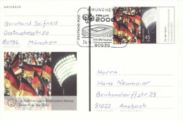 GERMANY 2006 FOOTBALL WORLD CUP GERMANY POSTCARD WITH POSTMARK  / A 26/ - 2006 – Allemagne