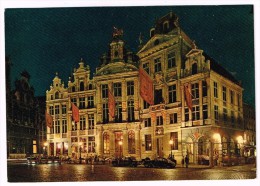 M1532 Bruxelles - Grand Place - Nuit Notte Night Nacht Noche / Non Viaggiata - Brussel Bij Nacht