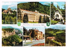 M1535 Hohenluftkurort Semmering - Kirche - Passhohe - Hotel Panhans / Non Viaggiata - Semmering