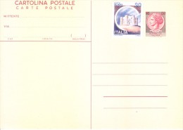 Italy Official Post Card Of 130 Lire With Additional 20 Lire Stamp - Unused - Philatelistische Karten