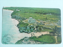 Vista De La Zona Arqueologica De TULUM - Mexico