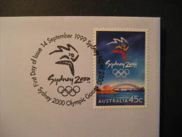 Sydney 1999 Olympics 2000 Olympic Games Australia Cover - Ete 2000: Sydney