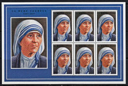 C0361 BURKINA FASO 1998, Mother Theresa  MNH - Burkina Faso (1984-...)