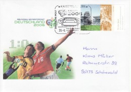 GERMANY 2006 FOOTBALL WORLD CUP GERMANY COVER WITH POSTMARK  / A 54/ - 2006 – Duitsland