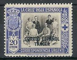 Tanger 036 ** Cruz Roja. 1926 - Maroc Espagnol