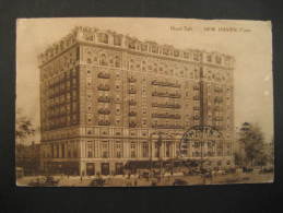 Hotel Taft NEW HAVEN Connecticut To La Coruña Galicia Spain Espagne España USA Post Card - New Haven
