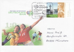 GERMANY 2006 FOOTBALL WORLD CUP GERMANY COVER WITH POSTMARK  / A 64/ - 2006 – Duitsland