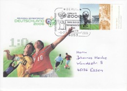 GERMANY 2006 FOOTBALL WORLD CUP GERMANY COVER WITH POSTMARK  / A 65/ - 2006 – Allemagne