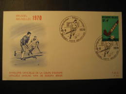 1970 Europa Europe Cup Championship Hockey Field Grass Hierba Hoquey Belgie Belgique Belgium - Hockey (su Erba)