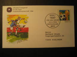 Bonn 1994 World Cup Championship USA Allemagne Germany Football Soccer Futbol Calcio - 1994 – Vereinigte Staaten