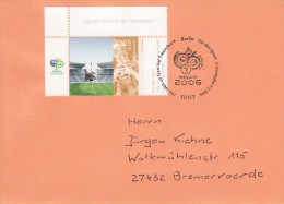 GERMANY 2006 FOOTBALL WORLD CUP GERMANY COVER WITH POSTMARK  / A 69/ - 2006 – Duitsland