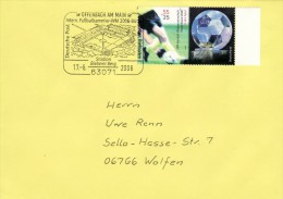 GERMANY 2006 FOOTBALL WORLD CUP GERMANY COVER WITH POSTMARK  / A 70/ - 2006 – Alemania