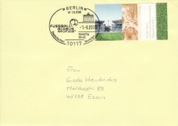 GERMANY 2006 FOOTBALL WORLD CUP GERMANY COVER WITH POSTMARK  / A 71/ - 2006 – Alemania