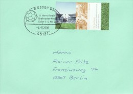 GERMANY 2006 FOOTBALL WORLD CUP GERMANY COVER WITH POSTMARK  / A 75/ - 2006 – Allemagne