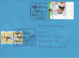 GERMANY 2006 FOOTBALL WORLD CUP GERMANY COVER WITH POSTMARK  / A 79/ - 2006 – Duitsland