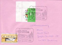 GERMANY 2006 FOOTBALL WORLD CUP GERMANY COVER WITH POSTMARK  / A 82/ - 2006 – Allemagne