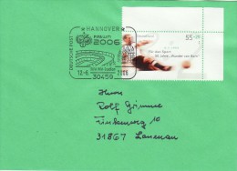 GERMANY 2006 FOOTBALL WORLD CUP GERMANY COVER WITH POSTMARK  / A 86/ - 2006 – Deutschland