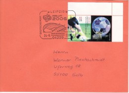 GERMANY 2006 FOOTBALL WORLD CUP GERMANY COVER WITH POSTMARK  / A 96 / - 2006 – Duitsland