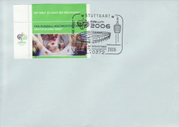 GERMANY 2006 FOOTBALL WORLD CUP GERMANY COVER WITH POSTMARK  / A 99 / - 2006 – Alemania