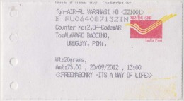 Freemasonry Its A Way Of Life Post Office Reciept With Slogan As Per Scan - Franc-Maçonnerie