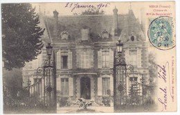 CPA 80 - NESLE - Château De Mme De Becquincourt - Nesle