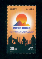 EGYPT / 2003 / INTL. BUILDING & CONSTRUCTION CONFERENCE / INTER BUILD / PYRAMIDS / MNH / VF - Neufs