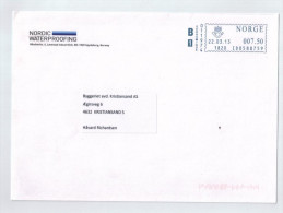 Norway Meter Franking 22.03.2013 - Storia Postale