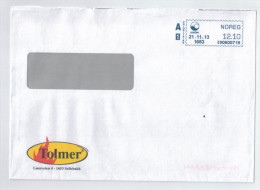 Norway Meter Franking 21.11.2013 - Lettres & Documents