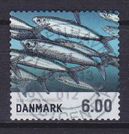 Denmark 2013 Mi. 1725    6.00 Kr Fische Fish Sild Herring Hering (From Sheet) Deluxe Cancel !! - Usati