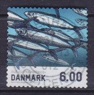Denmark 2013 Mi. 1725    6.00 Kr Fische Fish Sild Herring Hering (From Sheet) Deluxe Cancel !! - Gebraucht
