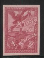 ITALY 2 CORPO D'ALESSANDRIA MILITARY ARMY ADVERTISING NG POSTER STAMP CINDERELLA REKLAMENMARKEN - Reclame